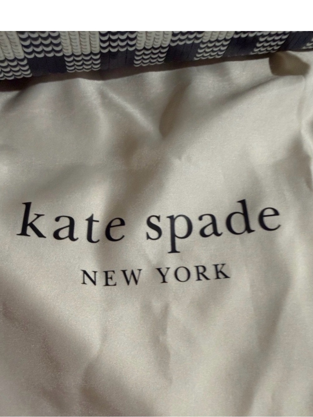 Kate Spade Sam Icon Gingham Sequin Tote w/ Branded Dusty & Daisy Charm - NWT - Picture 10 of 10